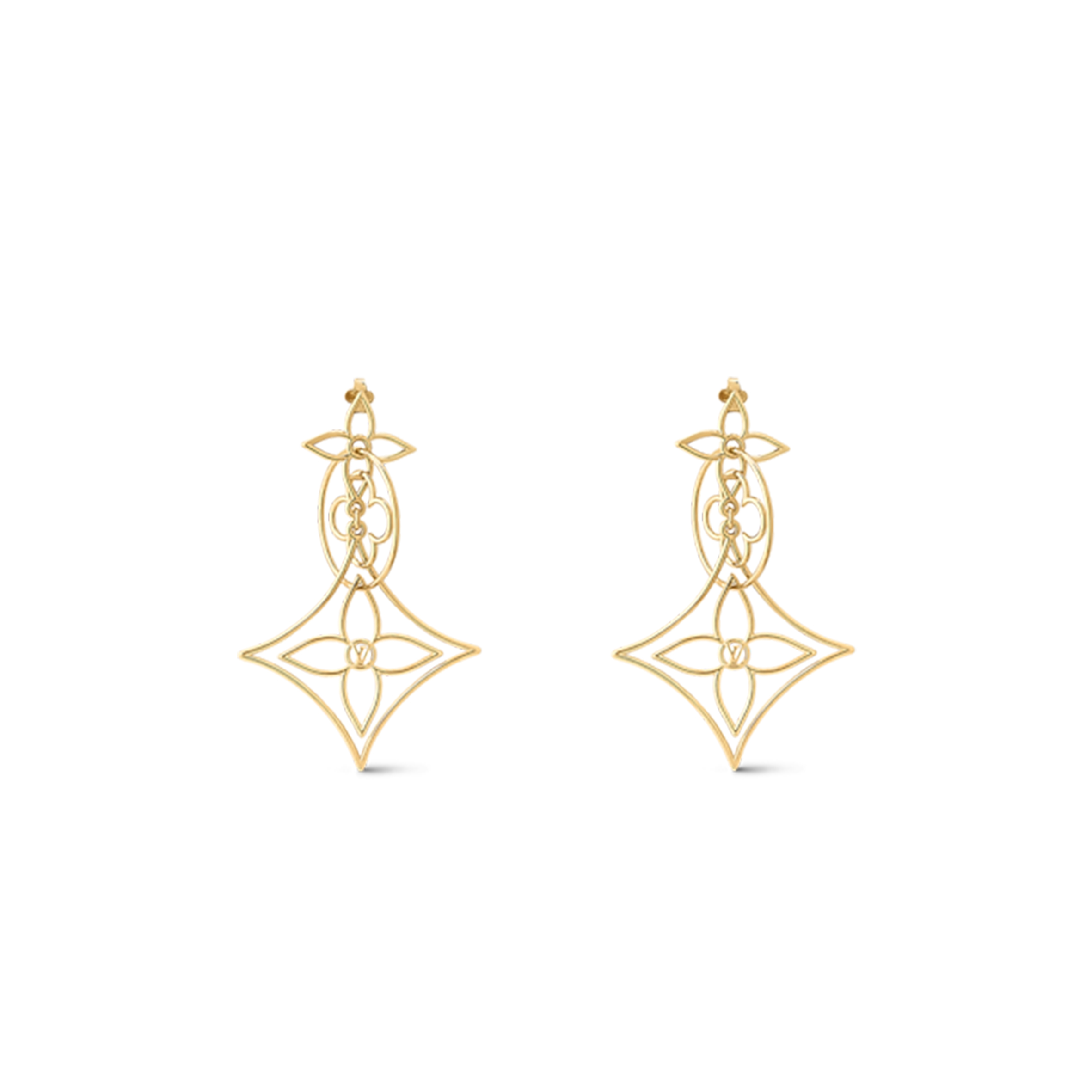 LOUIS VUITTON LV TWIGGY EARRINGS M00952